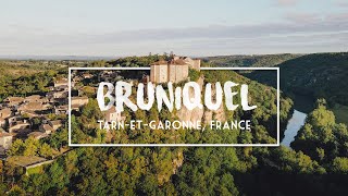 Bruniquel et ses châteaux France  Vue de drone [upl. by Maddocks]