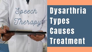 Dysarthria Types Signs Causes amp Treatment  Speech Therapy [upl. by Nidak]