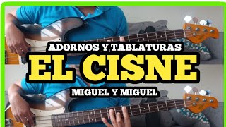 COMO TOCAR EL CISNE EN BAJO ELECTRICO  TABS tutoriales noe bass [upl. by Einneg]