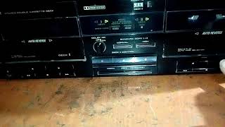 Prueba minicomponente vintage Pioneer DCZ84 [upl. by Neivad]