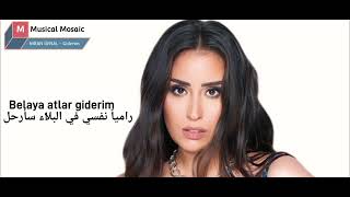 Niran ÜnsalampAhmetKayaGiderim نيران أونسالampأحمد كاياسأرحل تركي مترجم عربي TURKISH SONG [upl. by Min444]