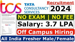 TCS Recruitment 2024 TCS hiring Freshers  Latest Hiring  TCS JOBS  OFF Campus Placements  jobs [upl. by Heger]