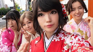 japan vlog ft pokimane cdawg emirichu amp more [upl. by Tonl]