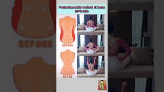 postpartum belly workout short postpartum bellyfatloss home workout [upl. by Gnod]