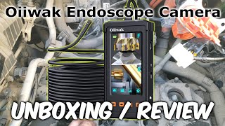 Oiiwak 1080p Endoscope Borescope Camera  Unboxing Demo and Review [upl. by Powder]