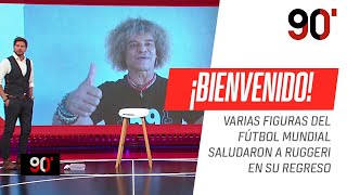 ¿Se emocionó Una sorpresa para Ruggeri en su regreso tras recuperarse [upl. by Aneelas]