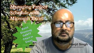 Create Stunning GANTT Chart in Excel and Manage Project Schedule Easily and Effectively [upl. by Wiedmann]