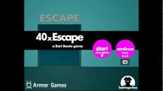 Bart Bonte 40x Escape Walkthrough [upl. by Ymar]