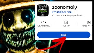 Finally Zoonomaly Horror Game Available on PlayStore zoonomaly horror game mobile [upl. by Teeniv451]