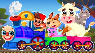 Choo Choo Train Song  Comy Zomy Kids Songs amp Nursery Rhymes [upl. by Nowyt]