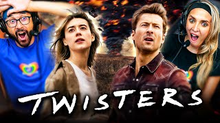 TWISTERS MOVIE REACTION Glen Powell  Daisy Edgar Jones  Anthony Ramos  Full Movie Review [upl. by Atnovart]