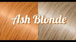 ASH BLONDE HAIR TUTORIAL [upl. by Gothar982]