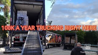 A Day In The Life Of A FOODSERVICE DRIVER quot cdl foodservicedriver trucking rlctv [upl. by Aivonas869]