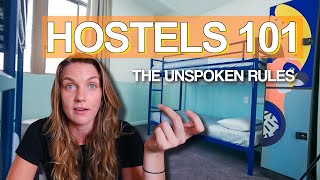 WATCH THIS before you stay in a HOSTEL for the first time  Tips for beginners [upl. by Yaya]