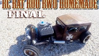 RC CAR  RAT ROD RWD HOMEMADE 110 PART 55  BRUTAL FINAL [upl. by Airlia]