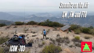 Summits on the Air with the ICOM  703 [upl. by Gwendolen]