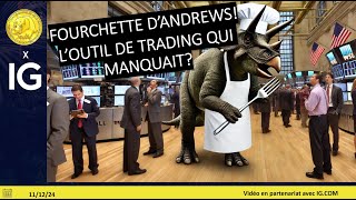 Trading CAC40 114 Fourchette dAndrews loutil qui vous manquait [upl. by Attej750]