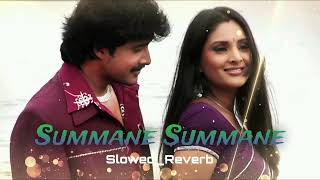 Summane Summane SlowedReverb  SoulBeats  Jothe Jotheyali Kannada Movie [upl. by Atinehs]