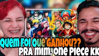 REACT Chapéus de Palha VS Ninjas de Konoha  Batalha de Mestres Prod Micael [upl. by Burk]