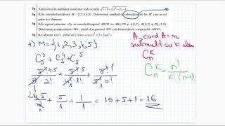 Bacalaureat 2020  MateInfo  Testul 11  Subiectul 1  Teste antrenament  Clasa a 12a [upl. by Thesda]