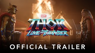 Marvel Studios Thor Love and Thunder  Official Trailer [upl. by Netloc]