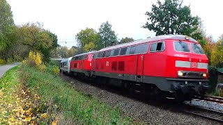 Zugsichtungen auf der Marschbahn Schiffssichtung NordOstsee Kanal [upl. by Naylor]