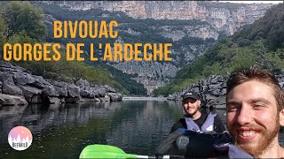 Canoë et Bivouac dans les gorges de lArdèche [upl. by Frieder]