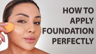 HOW TO APPLY FOUNDATION FOR BEGINNERS  NINA UBHI [upl. by Hebert273]