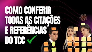 Citações e Referências do TCC Organizadas ABNT [upl. by Trela]