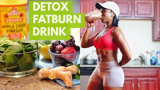 Homemade D3TOX FATBURN DRINK  DIY  Health Hack [upl. by Lienet]