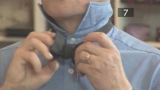 How To Bind A Bow Tie The Easy Way [upl. by Cyrill]