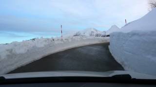 Subida a Tresviso desde Sotres entre paredes de nieve [upl. by Minsk]