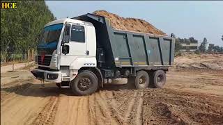 Ashok leyland 2518 Tipper II Hyva [upl. by Faulkner850]