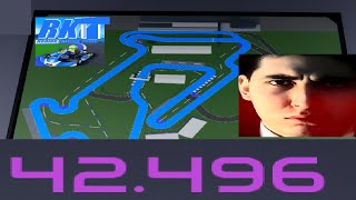 Roblox Karting Game 508 Prokart Hotlap 42496 Alejo Devil [upl. by Ihel]