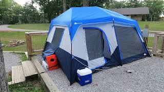 AirConditioned Tent Camping in Georgia Heat [upl. by Rogergcam]