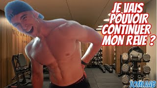 JE ME BLESSE À UNE SEMAINE DES TESTS 😢 JE SUIS DÉGOÛTÉ training musculation basicfit fitness [upl. by Zehe]