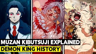 Muzan Kibutsuji EXPLAINED Demon King Full Backstory and Powers  Demon Slayer Kimetsu no Yaiba [upl. by Tnilk]