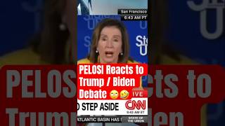 “The Other Guy”  Pelosi Won’t Sat Trump’s Name in Interview 😂 [upl. by Tennaj]