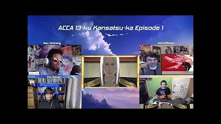 ACCA 13ku Kansatsuka Episode 1 Live Reactions ACCA 13区監察課 [upl. by Iznil]