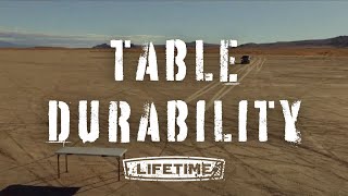 Lifetime Table Durability  Lifetime Products [upl. by Cerallua843]