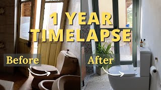 1 Year Renovation Timelapse  Abandoned Farmhouse to Incredible Home  Amazing Transformation [upl. by Laureen53]