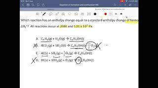 IB Chemistry – Topic 5 Energetics  thermochemistry SL – Equation of formation and combustion [upl. by Ganley]