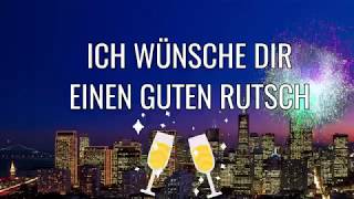 Ich wünsche einen Guten Rutsch ins Neue Jahr 🍸 Happy New Year WhatsApp video kostenlos 2018 [upl. by Oludoet]