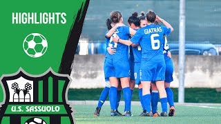 Serie A Femminile OrobicaSassuolo 03 Highlights [upl. by Salem880]