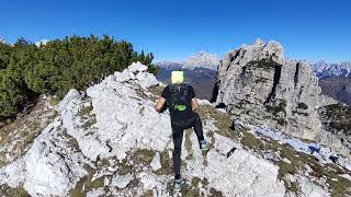 Cima Del Venier 2237m Zoldo [upl. by Llewol]