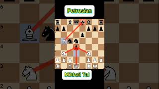 Mikhail Tal vs Petrosian  FRENCH DEFENSE TARRASCH  Chess Games And Openings [upl. by Kylstra]