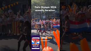 Paris Olympic 2024 womens marathon  sifan Hassan Paris Olympic 2024 [upl. by Raimes]