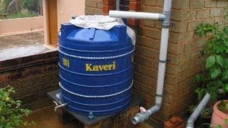 Rain water harvesting [upl. by Mulvihill]