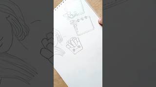 How To Draw Paper Notes shorts shortsfeed [upl. by Safier]