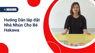 Hướng Dẫn lắp đặt Nhà Nhún Cho Bé Hakawa [upl. by Adan]